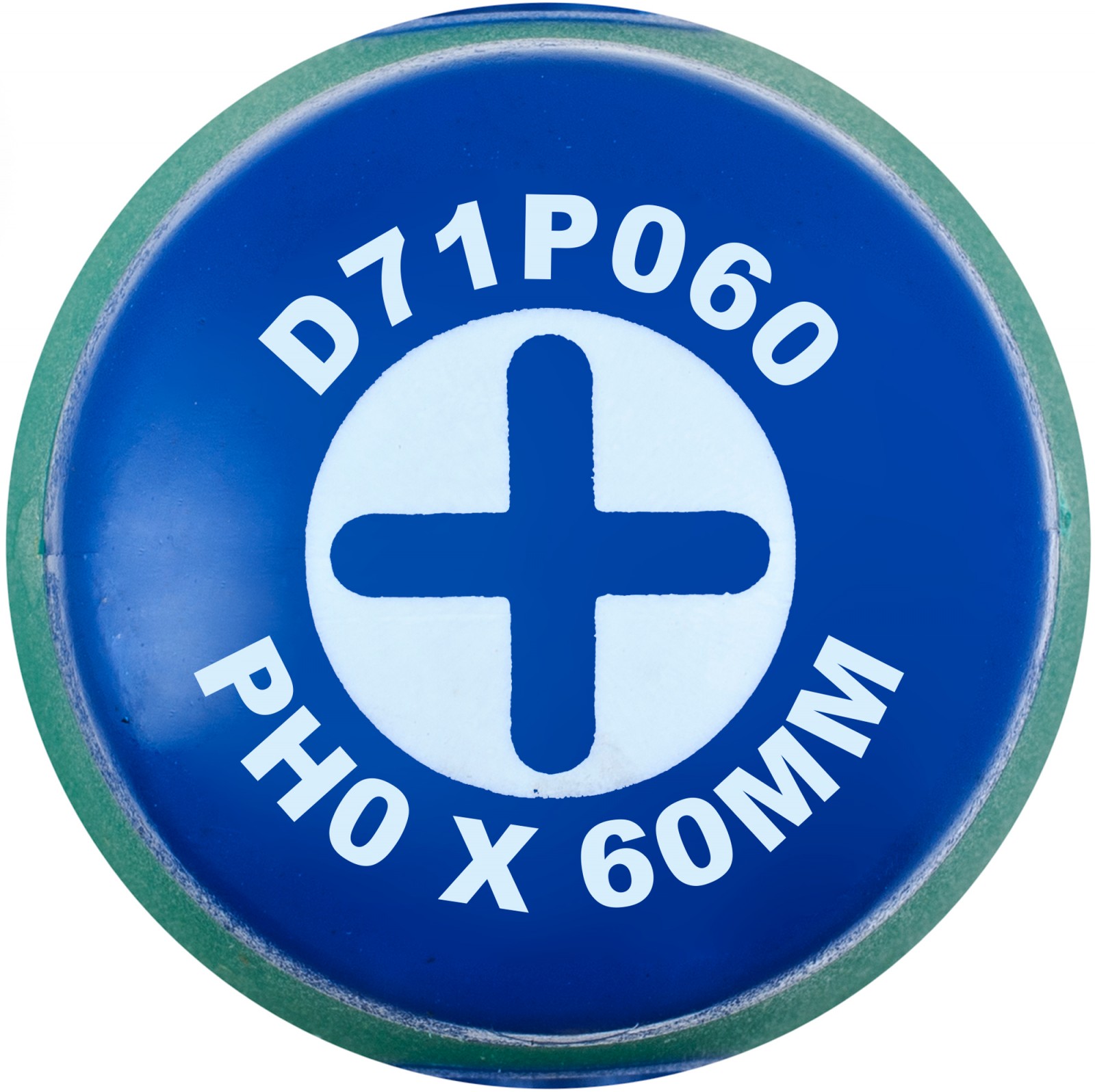 D71P060 Отвертка стержневая крестовая ANTI-SLIP GRIP, PH0x60 мм  046094, фото 1