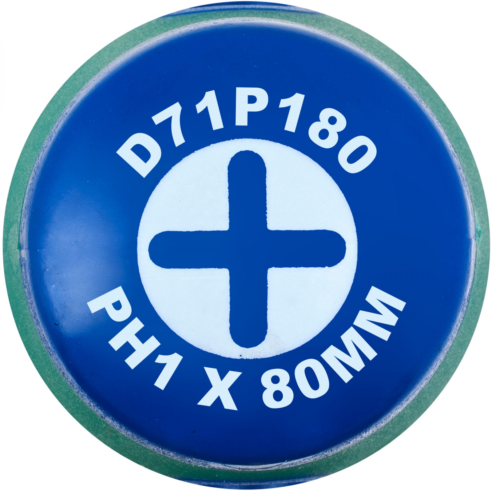 D71P180 Отвертка стержневая крестовая ANTI-SLIP GRIP, PH1x80 мм  046101, фото 1