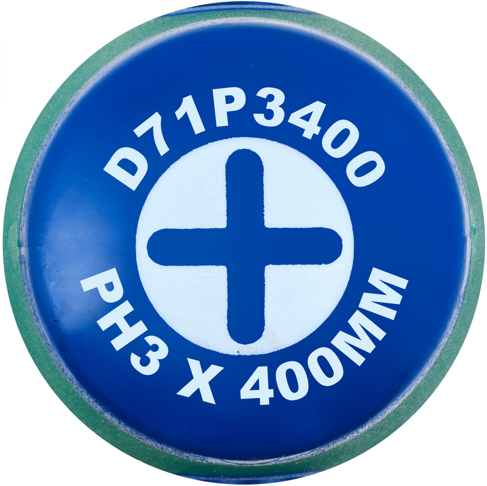 D71P3400 Отвертка стержневая крестовая ANTI-SLIP GRIP, PH3x400 мм  046113, фото 1