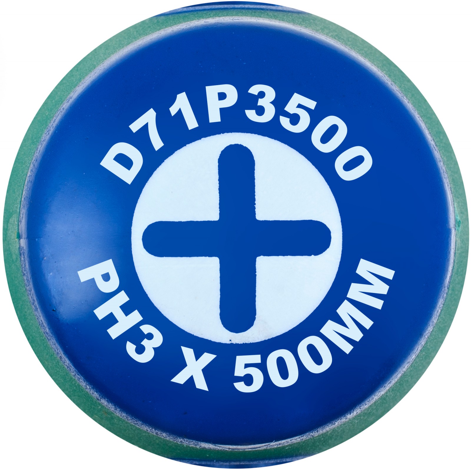 D71P3500 Отвертка стержневая крестовая ANTI-SLIP GRIP, PH3x500 мм  046114, фото 1
