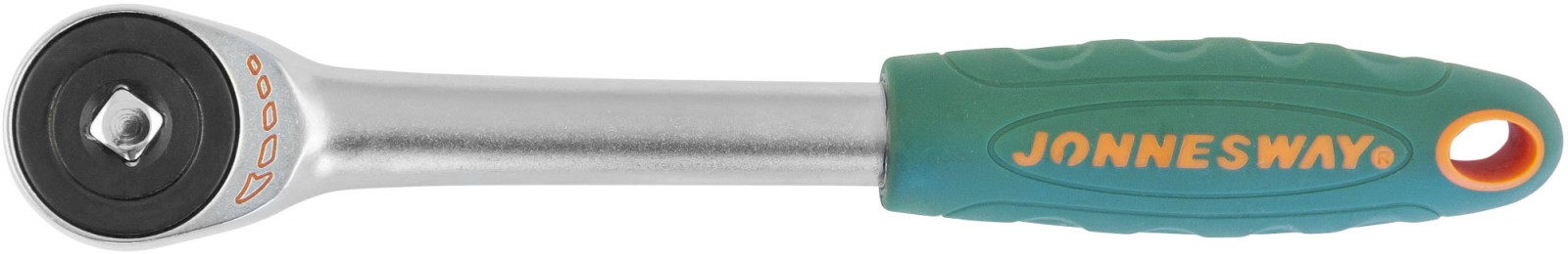 R6603 Рукоятка трещоточная ротационная со сквозным приводом 3/8DR, 60 зубцов, 240 мм  046298, фото 1