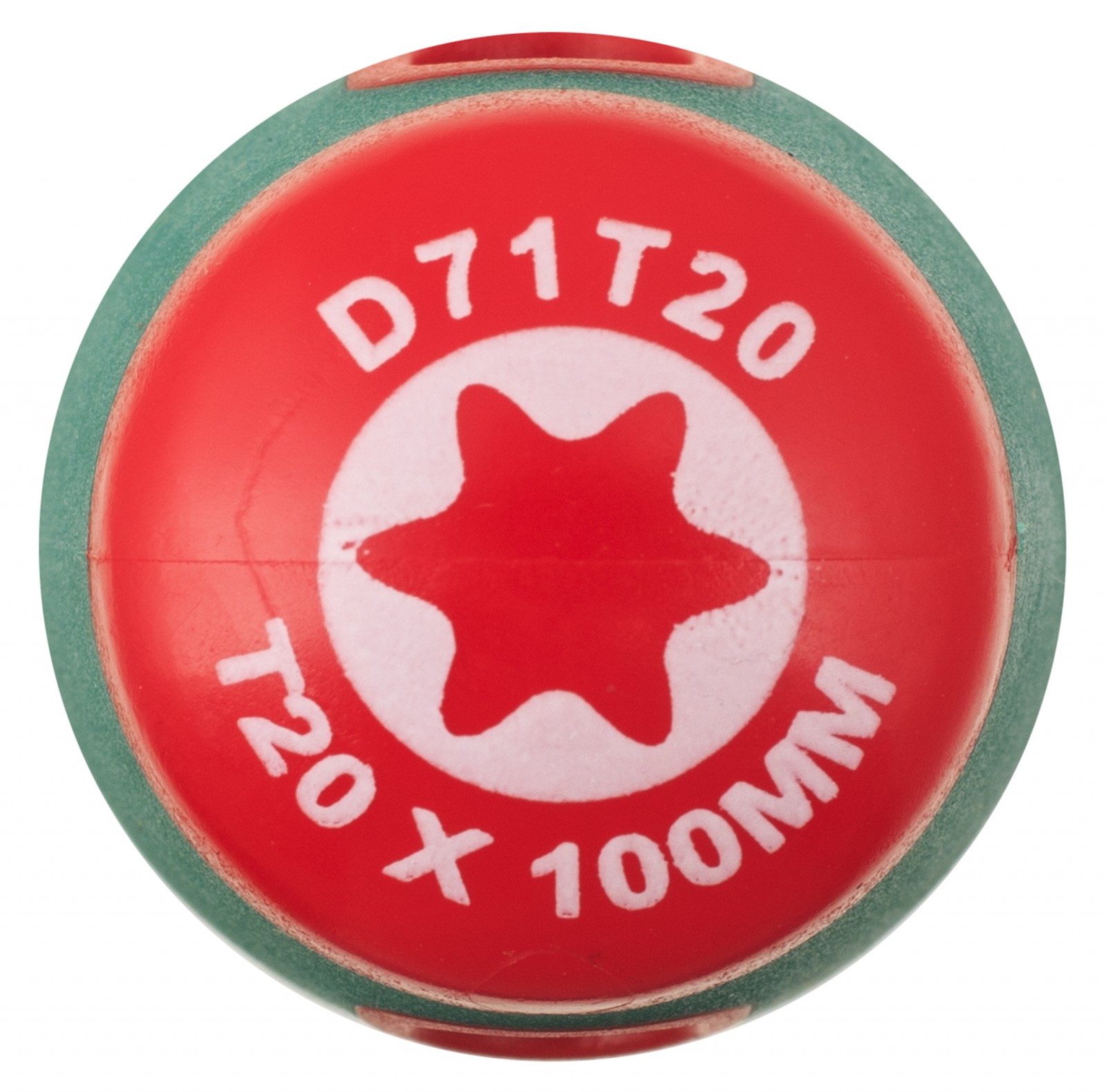 D71T20 Отвертка ANTI-SLIP GRIP TORX® T20 5х100х210 мм.  049200, фото 1