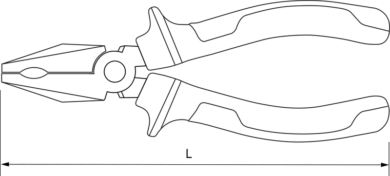 LP00180 Пассатижи 180 мм 052182, фото 1