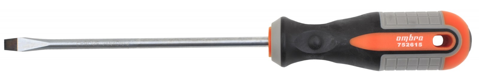 752615 Отвертка ROUND GRIP шлицевая SL6x150 мм   055143, фото 1