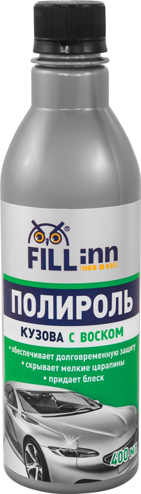 Купить FL046 FILL INN Полироль кузова с воском карнаубы 400мл 071046 в интернет-магазине