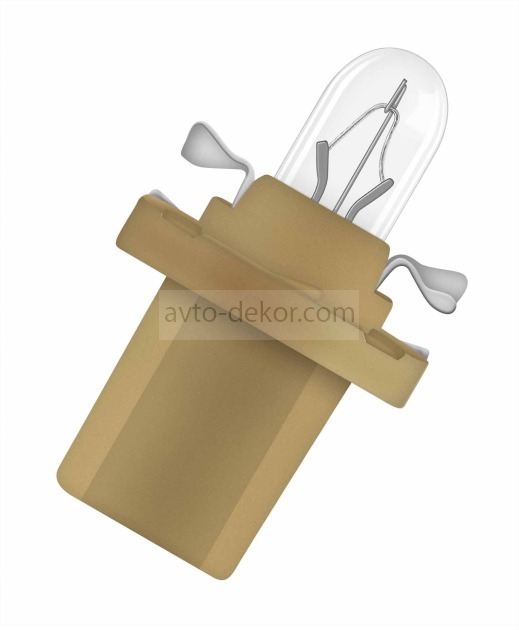 Купить Автолампа 1.5W (B8.5d) с бежевым патроном 12V OSRAM O-2752MF 100542 в интернет-магазине