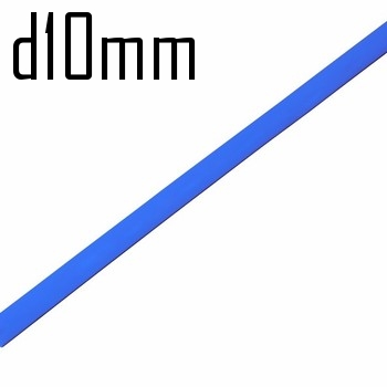 Купить Термоусадка 10,0/5,0 мм синяя 1м (минимум 10м)  TUT10-2  10458 в интернет-магазине