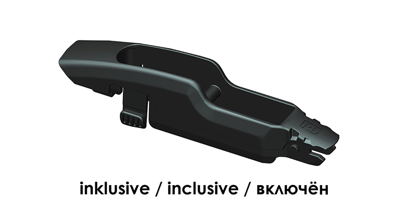 Щетка стеклоочистителя REAR classic 30см (12) задняя ALCA  10499, фото 6
