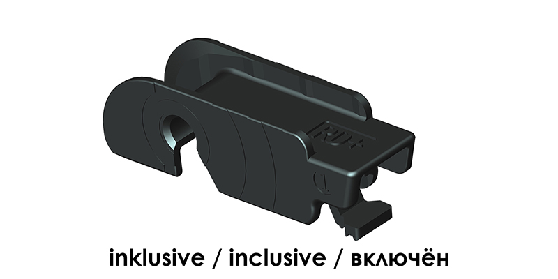 Щетка стеклоочистителя REAR classic 40см (16) задняя ALCA  10501, фото 7