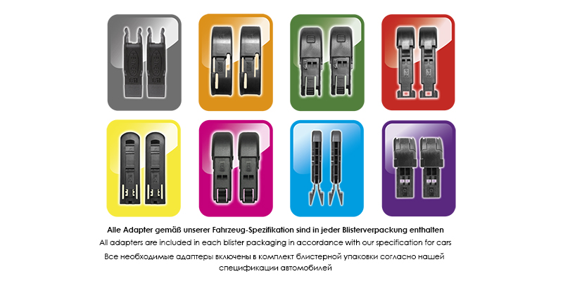 Щетка стеклоочистителя SUPER FLAT PREMIUM 40см (16) бескаркасная HEYNER  10532, фото 10