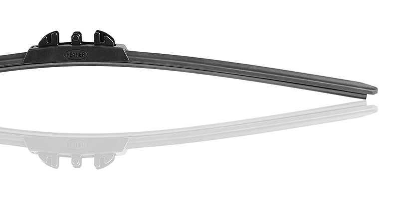 Щетка стеклоочистителя SUPER FLAT PREMIUM 56см (22) бескаркасная HEYNER  10538, фото 3