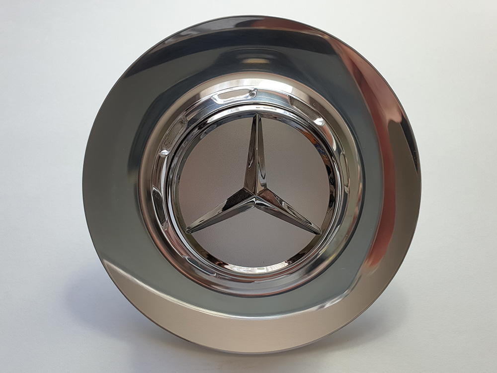 Колпачки на диски MERCEDES BC-2300 W222 серебро 2224002300 d внешний 146мм, d внутренний 69мм 10871, фото 4