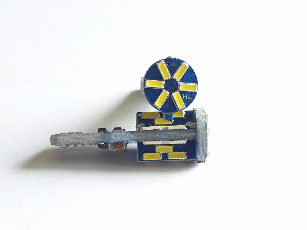 Диод 12v Т10-30(4014) canbus с обманкой габариты белый  (30 SMD (4014) диодов аналог w5w)   AVTO-DEKOR   11219, фото 1