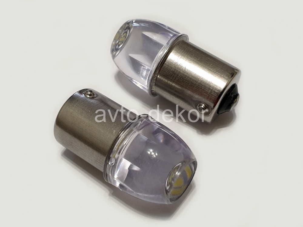 Диод 12v 1156-9(2835) BA15S белый (9 диодов (2835) аналог Р21w) AVTO-DEKOR  11353, фото 1