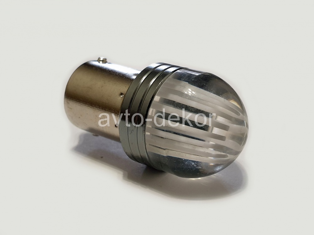 Диод 12v 1156-9(3030) BA15S белый (9 диодов (3030) аналог Р21w) AVTO-DEKOR  11358, фото 1