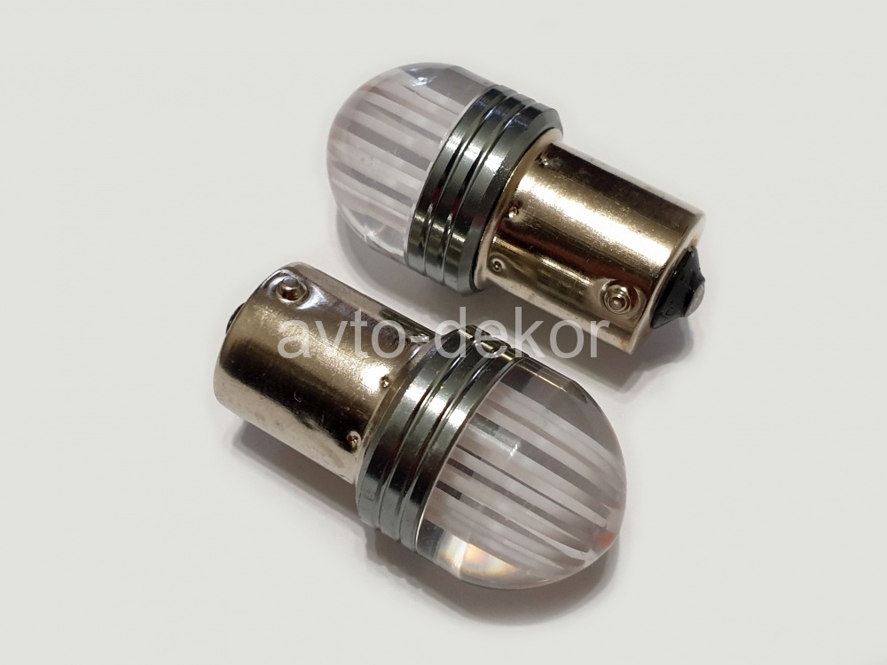 Диод 24v 1156-9(3030) BA15S красный (9 диодов (3030) аналог Р21w) AVTO-DEKOR  11360, фото 2