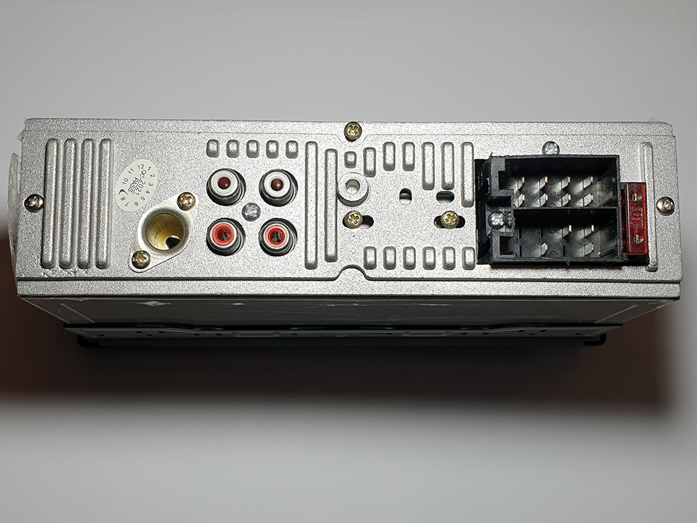 Автомагнитола (тюнер+USB+SD card +пульт+bluetooth) 4х60w цветной дисплей, радиатор, евроразъем модель 1788  AVTO-DEKOR  12744, фото 2