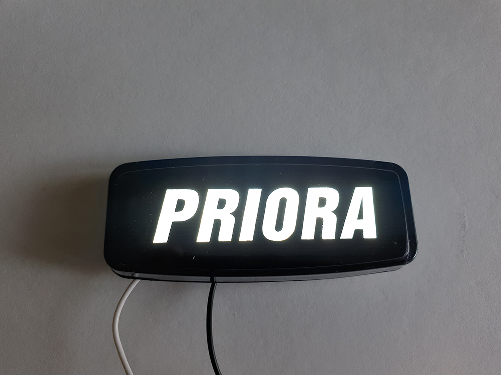 Повторитель поворота PRIORA  белый (2 шт.) толстые 01067  12914, фото 1
