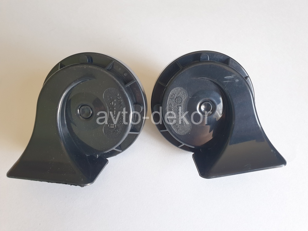 Сигнал KAIER T11 410/510Hz ракушки  черные 2шт.  13235, фото 1