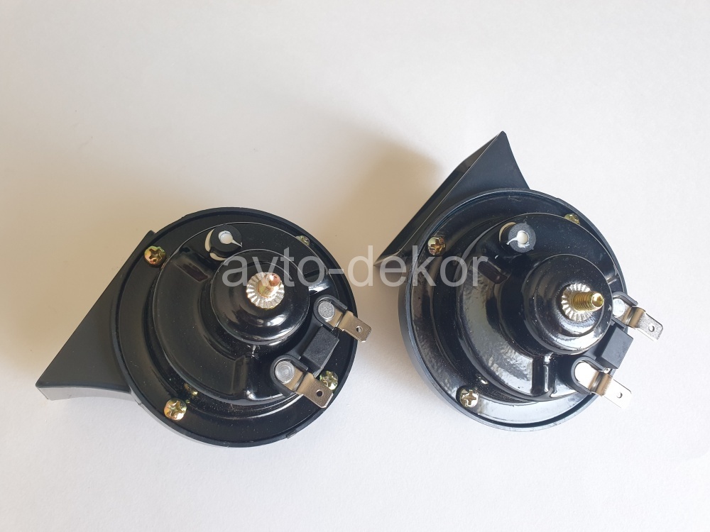 Сигнал KAIER T11 410/510Hz ракушки  черные 2шт.  13235, фото 2