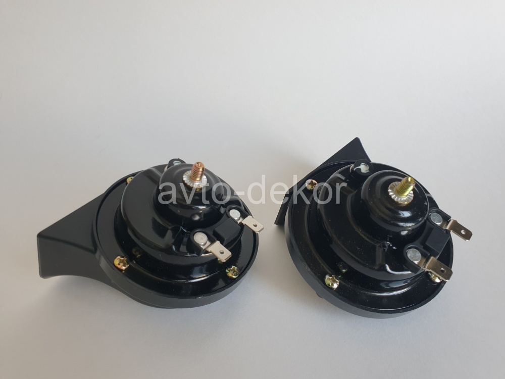 Сигнал KAIER T11 410/510Hz ракушки  черные 2шт.  13235, фото 3