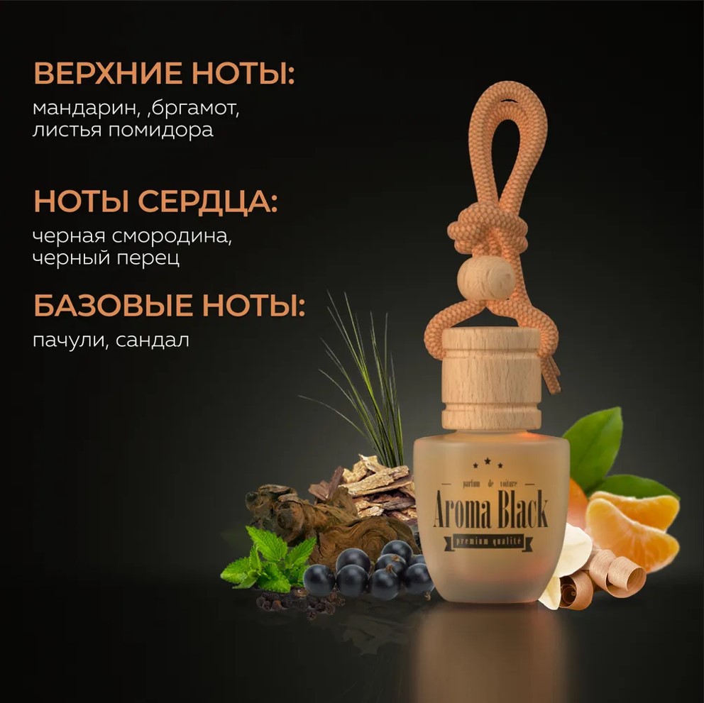 Освежитель Aroma Black №3 Lacoste Essential  13719, фото 1