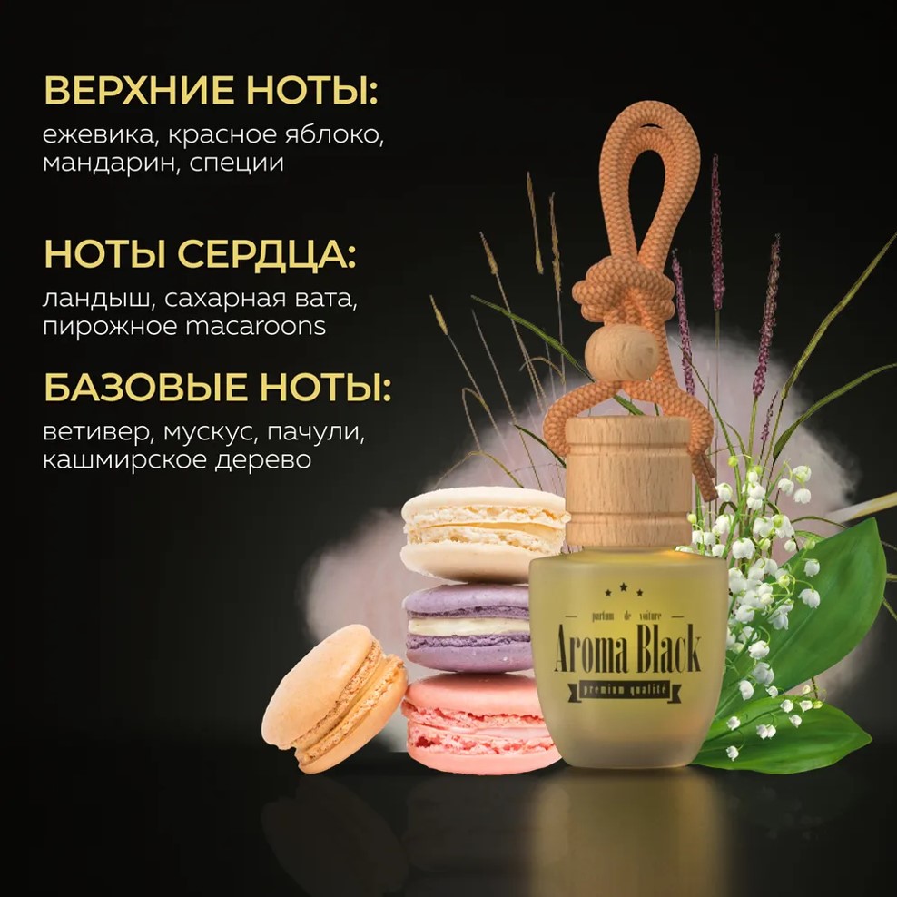 Освежитель Aroma Black №12 Lacoste pour elite  13728, фото 1