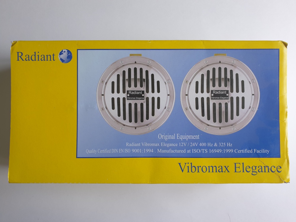Купить Сигнал RADIANT Vibromax хром d154mm, 12/24v, 325/400 Hz  13911 в интернет-магазине