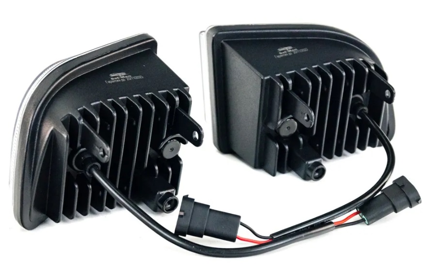 ПТФ Sal-Man Шевроле Лачетти (седан/универсал I 2004-2013гв) 50W  белый+жёлтый (2шт) 01512  13934, фото 3