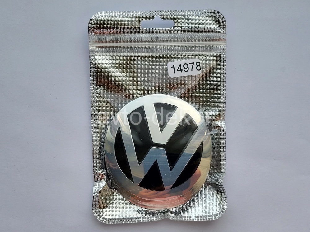 Купить Наклейки на диски d 65мм VOLKSWAGEN хром+черный4шт. к-т  14978 в интернет-магазине