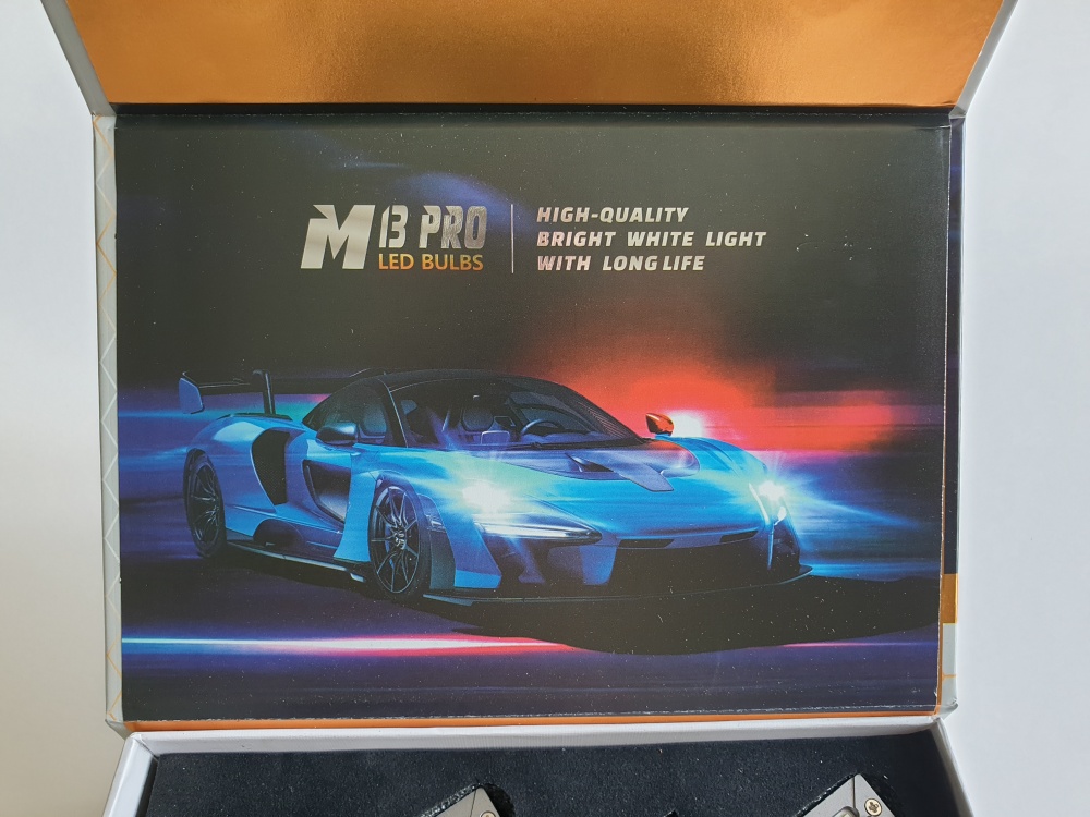 Светодиодные лампы головного света модель M13Pro HB4/9006 6000K, 4960Lm/101w/шт мощность под нагрузкой, с вентилятором (к-т 2шт) AVTO-DEKOR  15104, фото 8