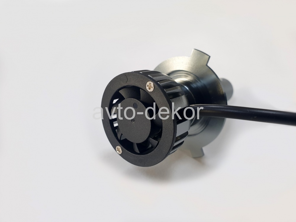 Светодиодные лампы головного света модель F2 MINI H4 6000K, 0000 Lm/шт, 27w/шт рабочая мощность, с вентилятором (к-т 2шт) AVTO-DEKOR  15361, фото 3