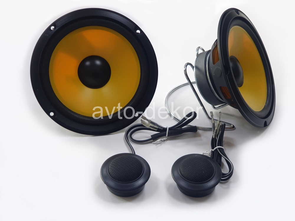 BassRuby Акустика  RB603C 6,5 дюймов компонентная 2х полосная  60w  15410, фото 1