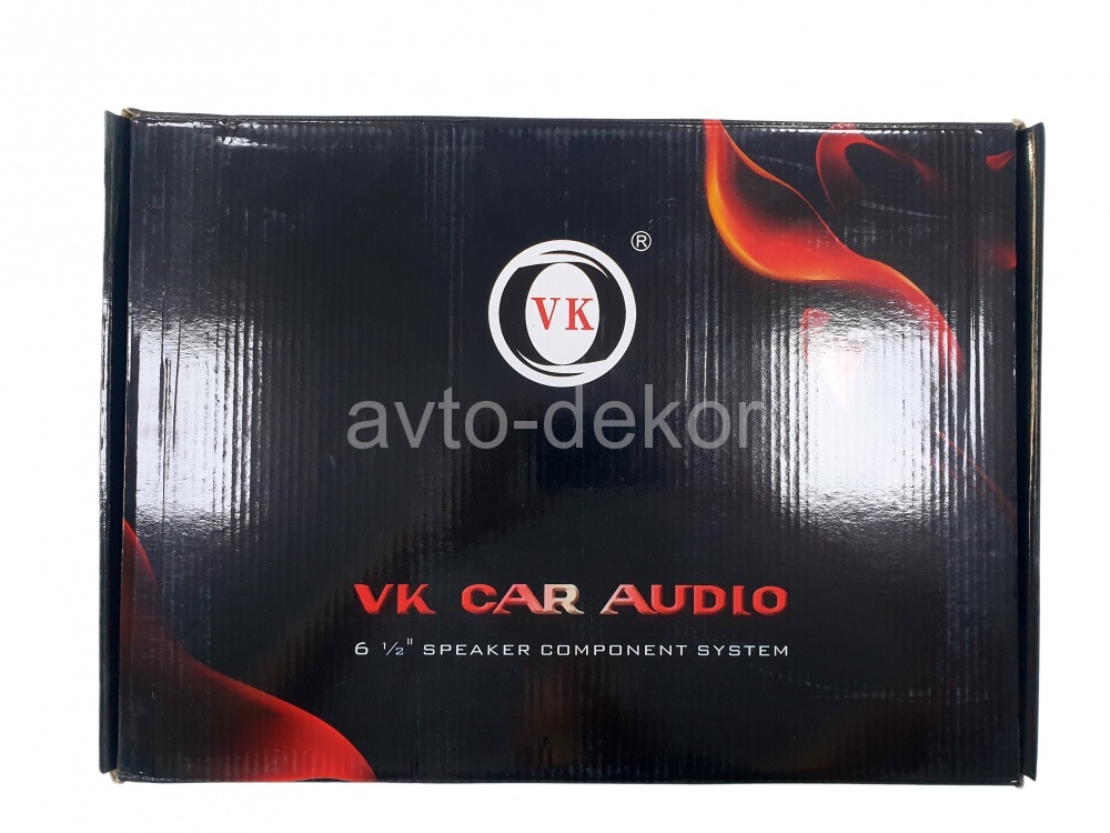 VKCaraudio Акустика VK-X650 6,5 дюймов компонентная+кроссоверы полноценные  2х полосная 60w, литая корзина  15413, фото 5