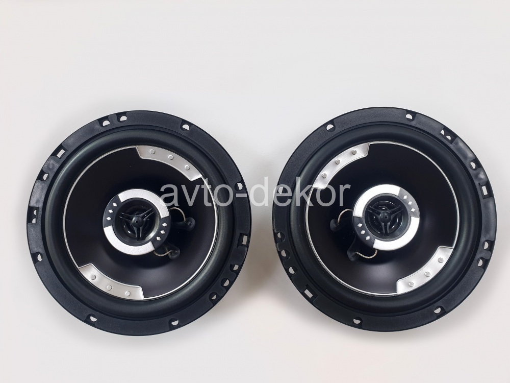 VKCaraudio Акустика VK602A 6,5 дюймов коаксиальная 2х полосная  60w, с сетками  15415, фото 1