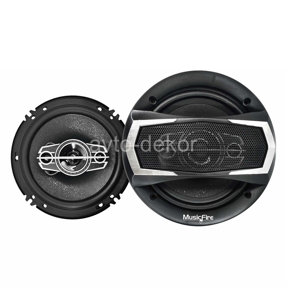 MusicFire Акустика MF-1645 6 дюймов коаксиальная 4х полосная 40w, с сетками  15427, фото 2