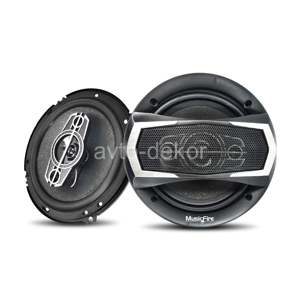 MusicFire Акустика MF-1645 6 дюймов коаксиальная 4х полосная 40w, с сетками  15427, фото 3