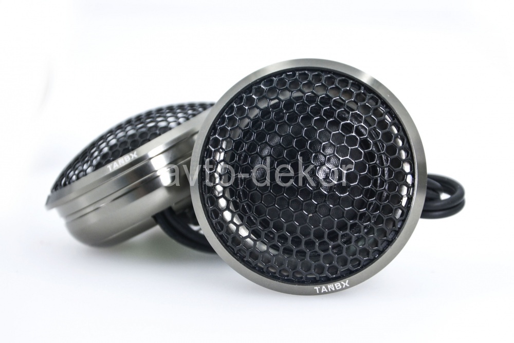 TANBX Акустика TB-T8 1 дюйм пищалки  35w/120W, 80-20000Hz, 91dB, с подставкой, Ceramic Series  15431, фото 1