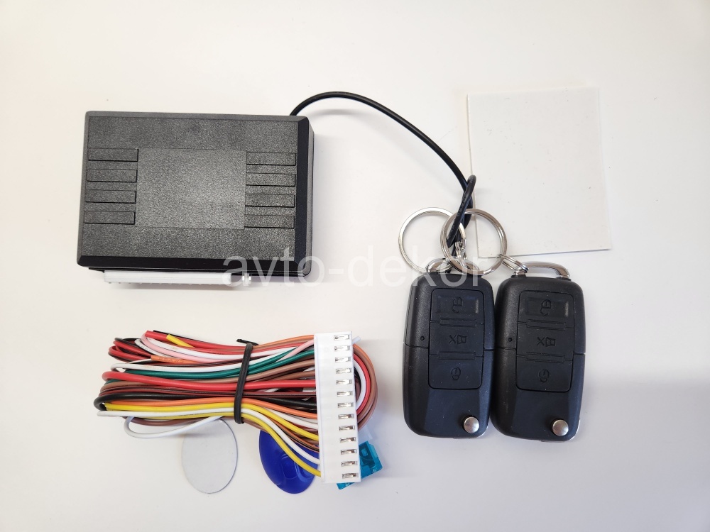 Центральный замок блок+2 ключа ADC CL-1845  AVTO-DEKOR  15518, фото 1