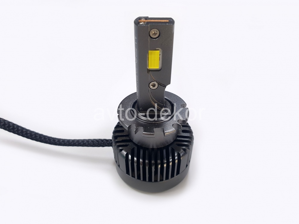Светодиодные лампы головного света модель M15Pro D2S 6000K, 45w рабочая мощность, с вентилятором, super canbus (к-т 2шт) AVTO-DEKOR  16275, фото 3