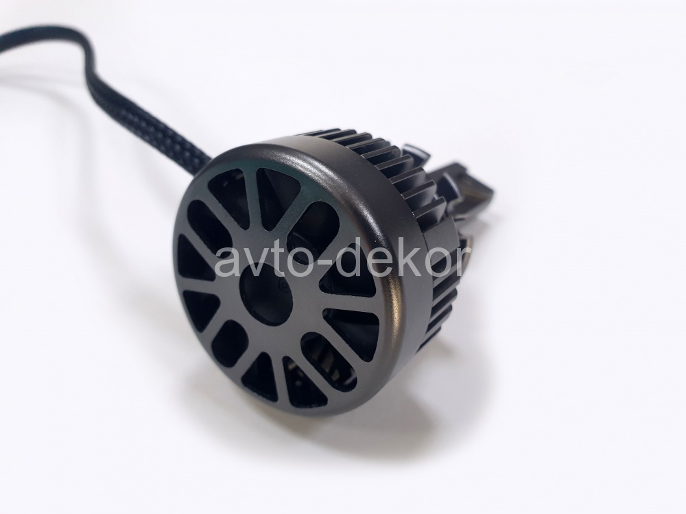 Светодиодные лампы головного света модель M15Pro D2S 6000K, 45w рабочая мощность, с вентилятором, super canbus (к-т 2шт) AVTO-DEKOR  16275, фото 4