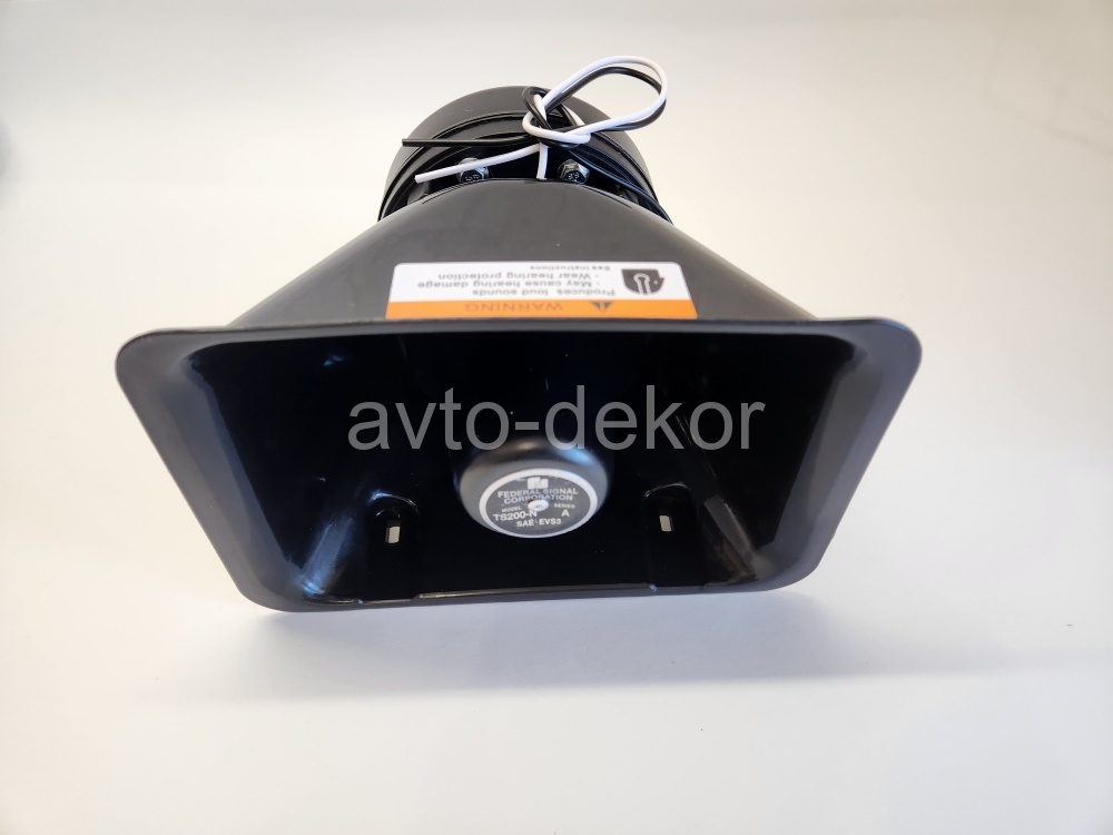 Сирена с микрофоном AS920 200 w с 8 дюймовым прямоугольным динамиком AVTO-DEKOR  16330, фото 3
