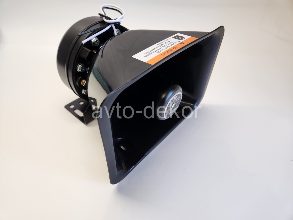 Сирена с микрофоном AS920 200 w с 8 дюймовым прямоугольным динамиком AVTO-DEKOR  16330, фото 4