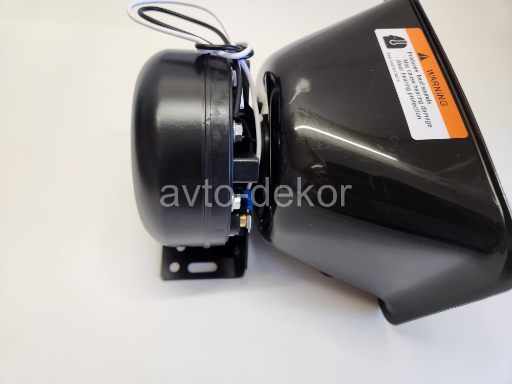 Сирена с микрофоном AS920 200 w с 8 дюймовым прямоугольным динамиком AVTO-DEKOR  16330, фото 6
