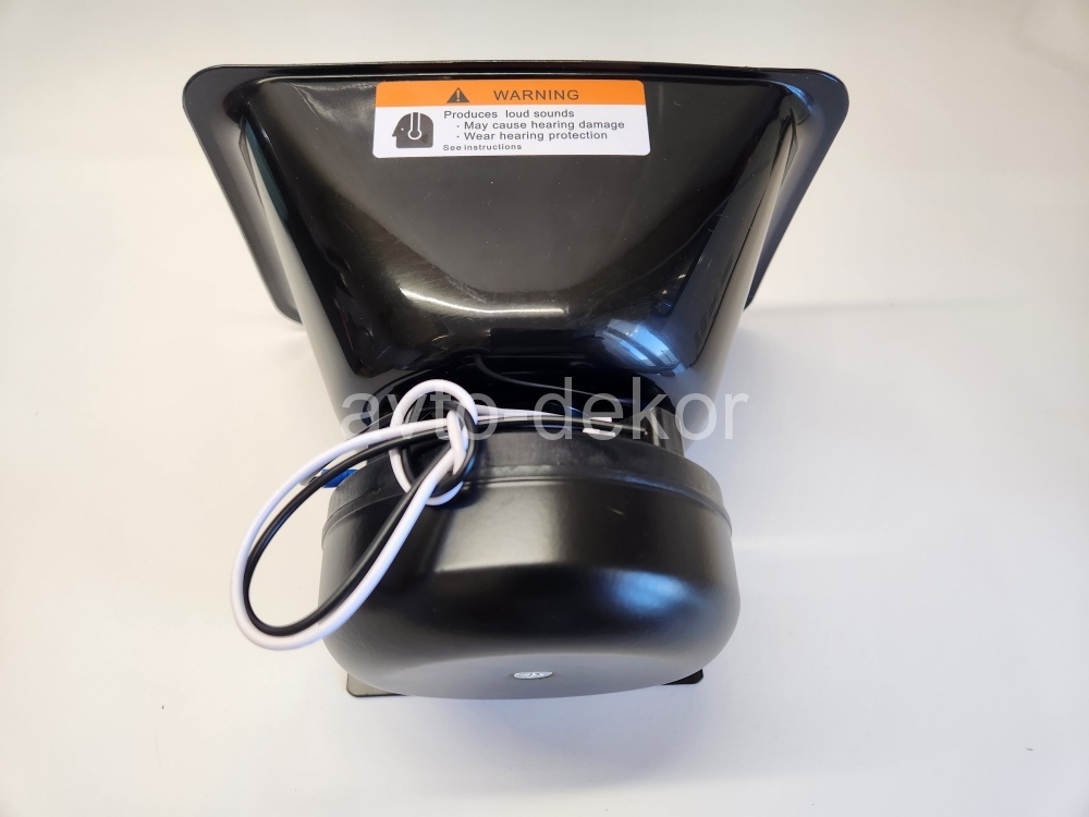 Сирена с микрофоном AS920 200 w с 8 дюймовым прямоугольным динамиком AVTO-DEKOR  16330, фото 7
