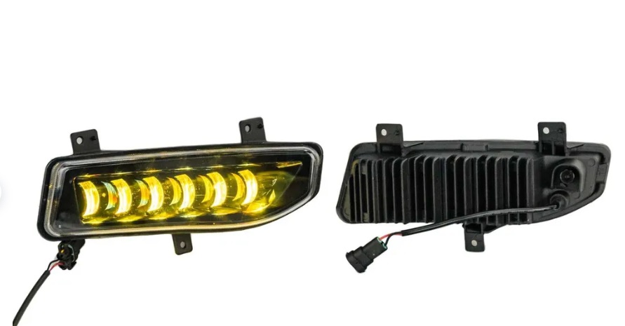 ПТФ Sal-Man Ниссан (NoteE12рест,Qashqai2рест,X-Trail3рест,MicraK14) 50W белый+желтый (2шт) 01520  16368, фото 1