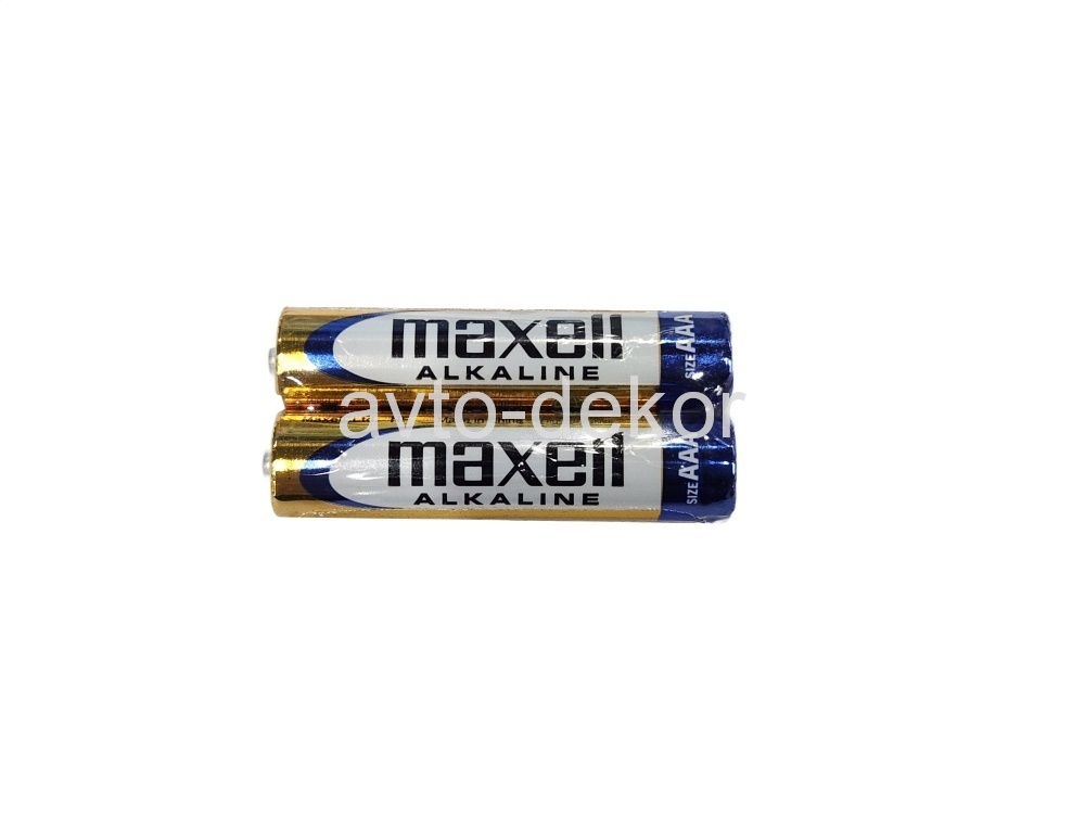 Батарейка Maxell MA LR03M-2P (AAA) (2шт на блистере) 1,5V  16588