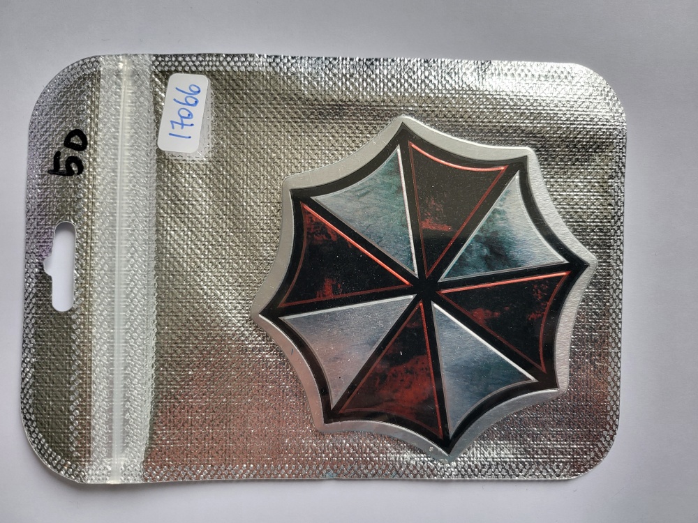 Купить Шильдик аллюм. 1 мм толщина UMBRELLA серебро 86*86 мм  17066 в интернет-магазине