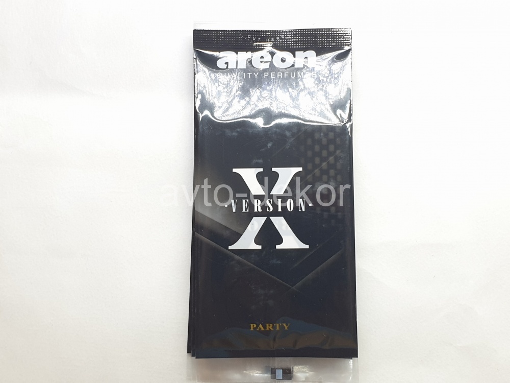Ароматизатор AREON бумажный X-VERSION 80 шт. на листе  17998, фото 1