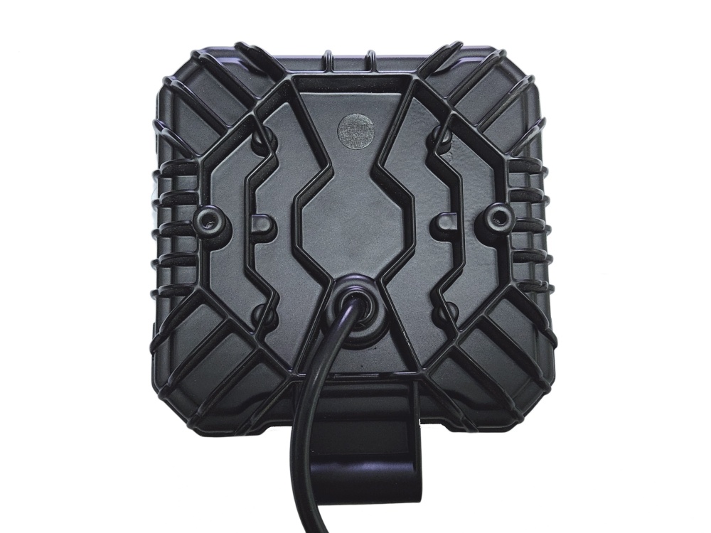 Фары диодные 30W-16 диодов, 105*105мм/30мм,12-36v,Белый,Повт. поворота: Оранж/Оранж стробоскоп AVTO-DEKOR 18187, фото 1